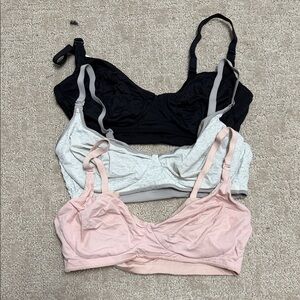 3 Soma bralettes